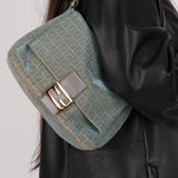 Rare Fendi Iridescent Zucchino Forever Mama Baguette - FashioNica