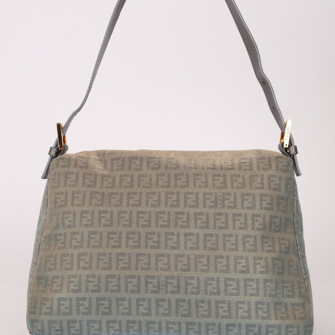 Rare Fendi Iridescent Zucchino Forever Mama Baguette - FashioNica