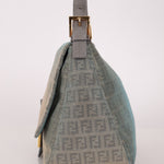 Rare Fendi Iridescent Zucchino Forever Mama Baguette - FashioNica