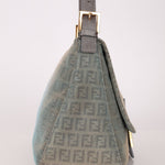 Rare Fendi Iridescent Zucchino Forever Mama Baguette - FashioNica