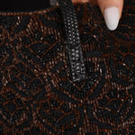 Rare Fendi Lizard Beaded Roll Tote - FashioNica