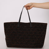 Rare Fendi Lizard Beaded Roll Tote - FashioNica