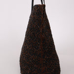 Rare Fendi Lizard Beaded Roll Tote - FashioNica