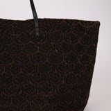 Rare Fendi Lizard Beaded Roll Tote - FashioNica