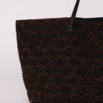Rare Fendi Lizard Beaded Roll Tote - FashioNica
