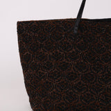 Rare Fendi Lizard Beaded Roll Tote - FashioNica