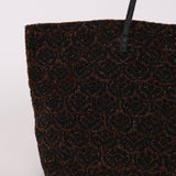 Rare Fendi Lizard Beaded Roll Tote - FashioNica