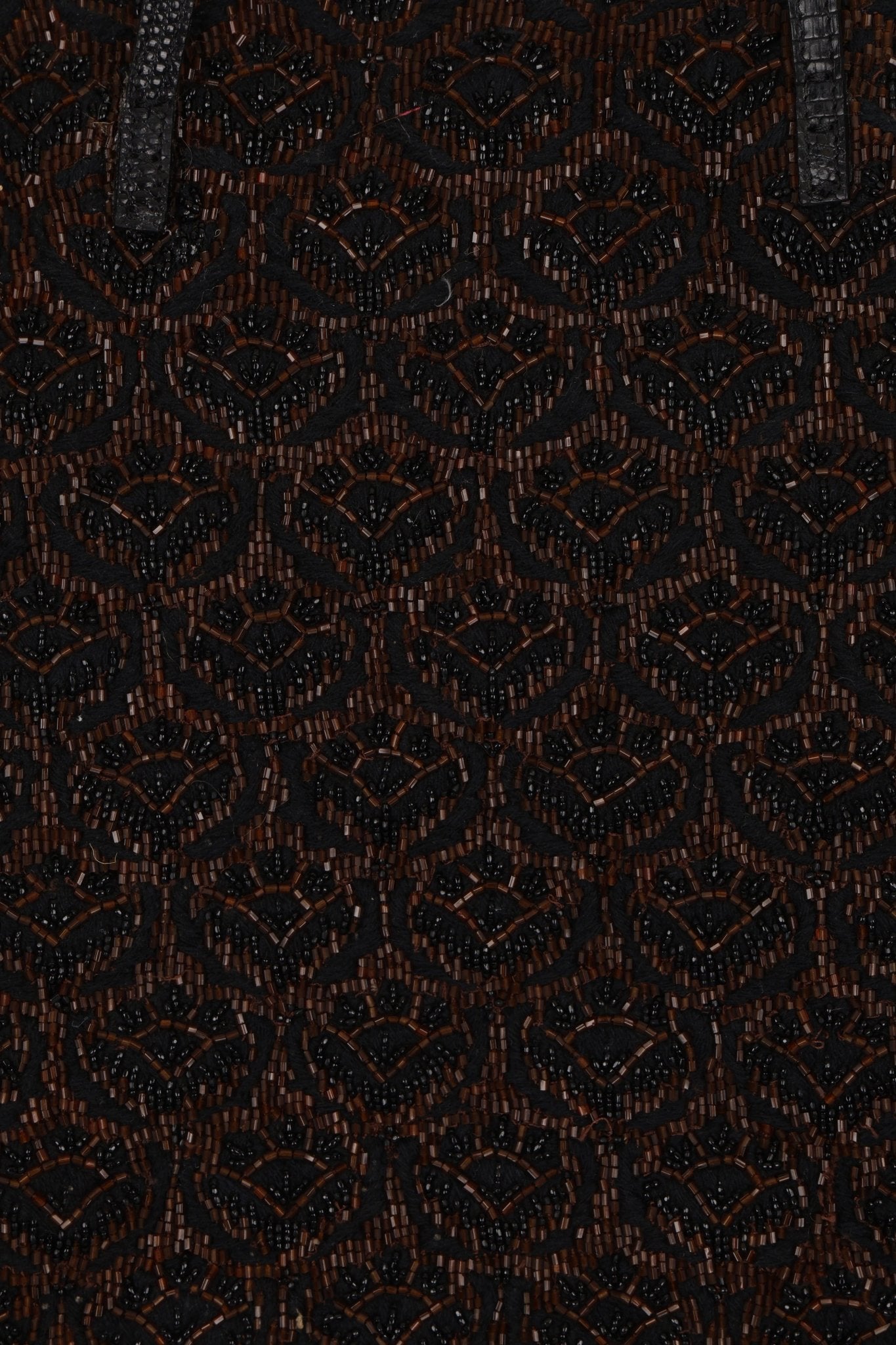 Rare Fendi Lizard Beaded Roll Tote - FashioNica