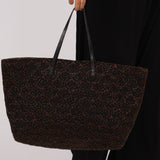 Rare Fendi Lizard Beaded Roll Tote - FashioNica
