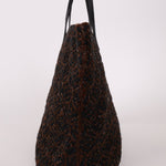 Rare Fendi Lizard Beaded Roll Tote - FashioNica