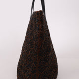Rare Fendi Lizard Beaded Roll Tote - FashioNica