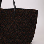 Rare Fendi Lizard Beaded Roll Tote - FashioNica
