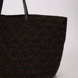 Rare Fendi Lizard Beaded Roll Tote - FashioNica