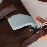 Rare Fendi Ponyhair Cow Print Baguette - FashioNica