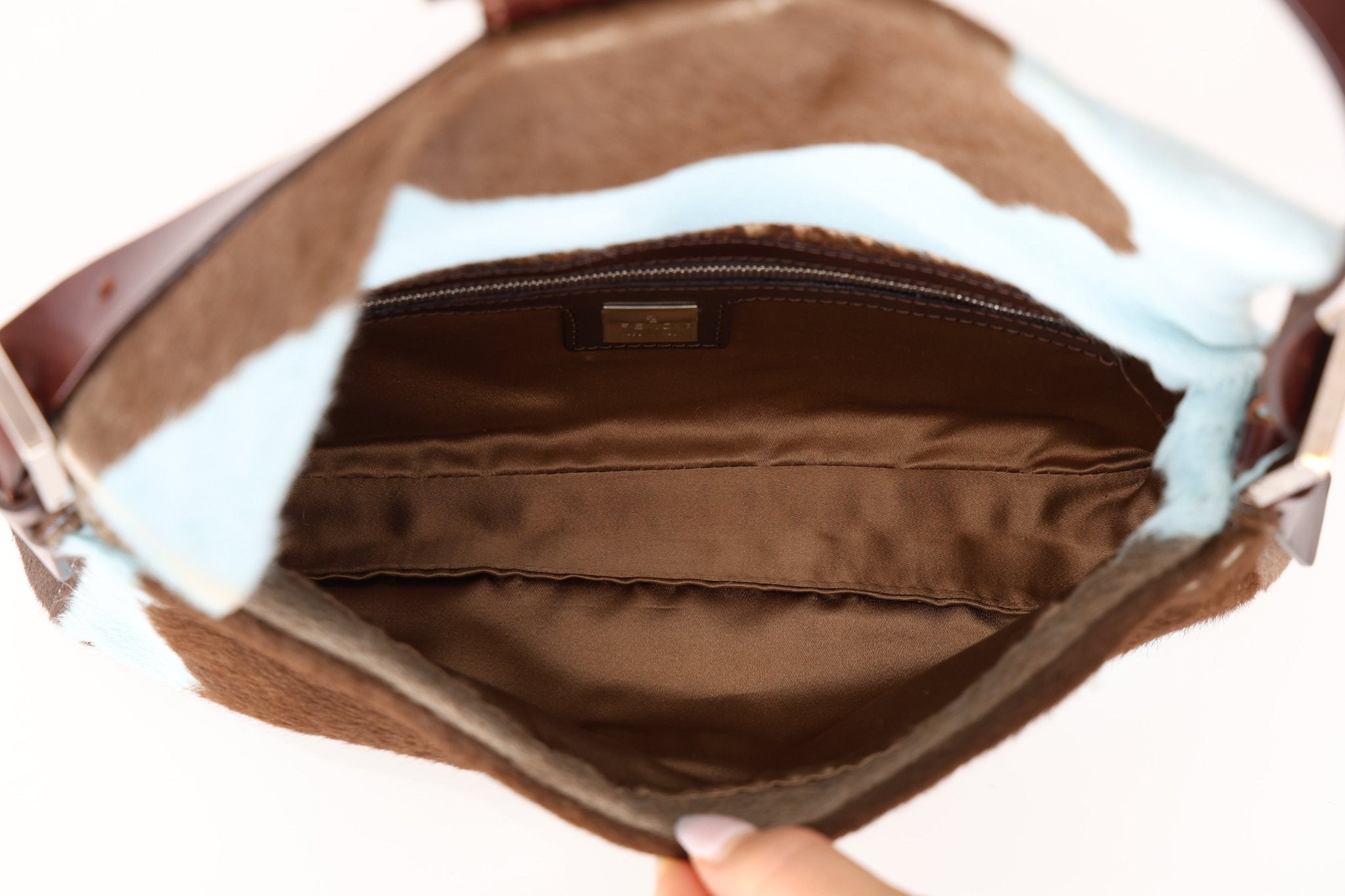 Rare Fendi Ponyhair Cow Print Baguette - FashioNica