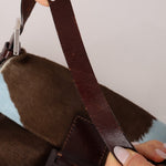 Rare Fendi Ponyhair Cow Print Baguette - FashioNica