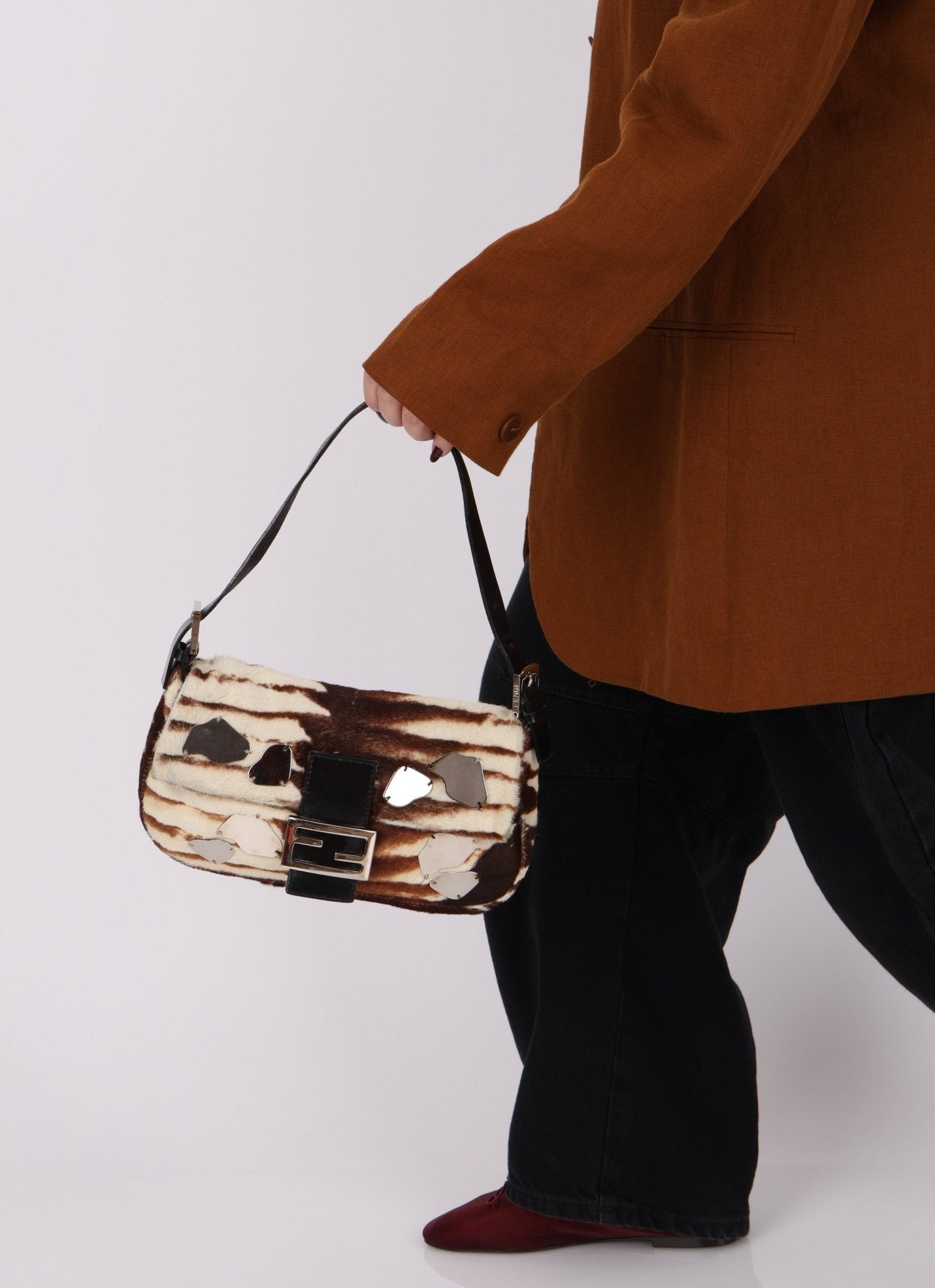 Rare Fendi Ponyhair Mirror Baguette - FashioNica