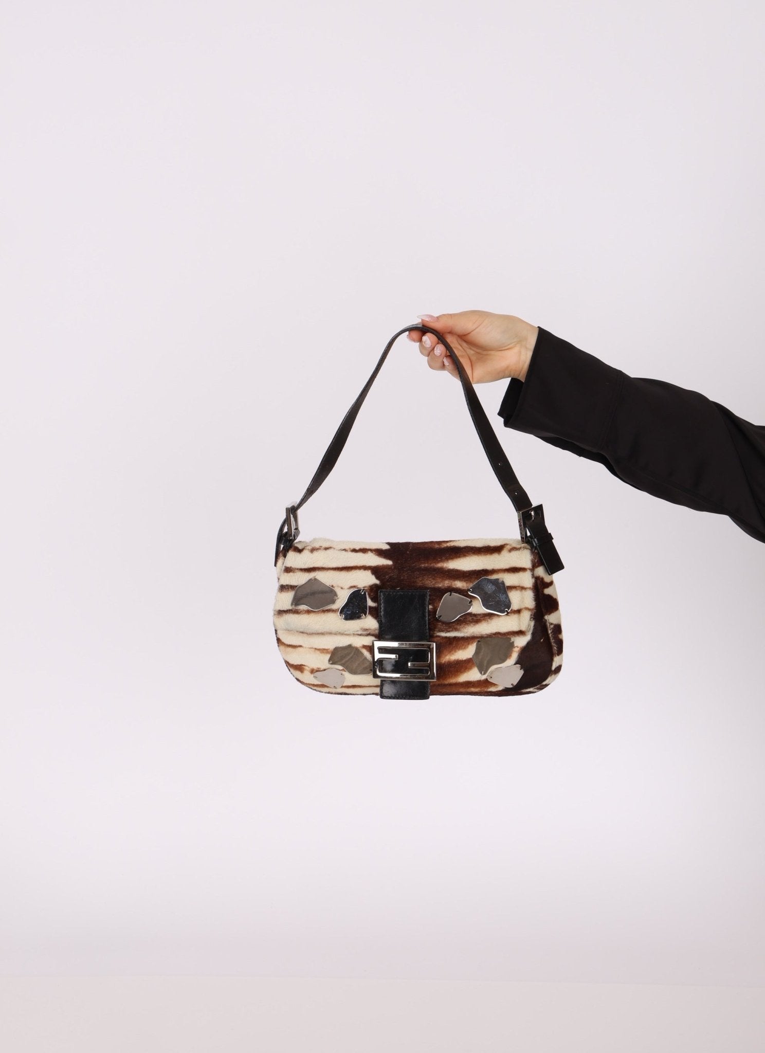 Rare Fendi Ponyhair Mirror Baguette - FashioNica