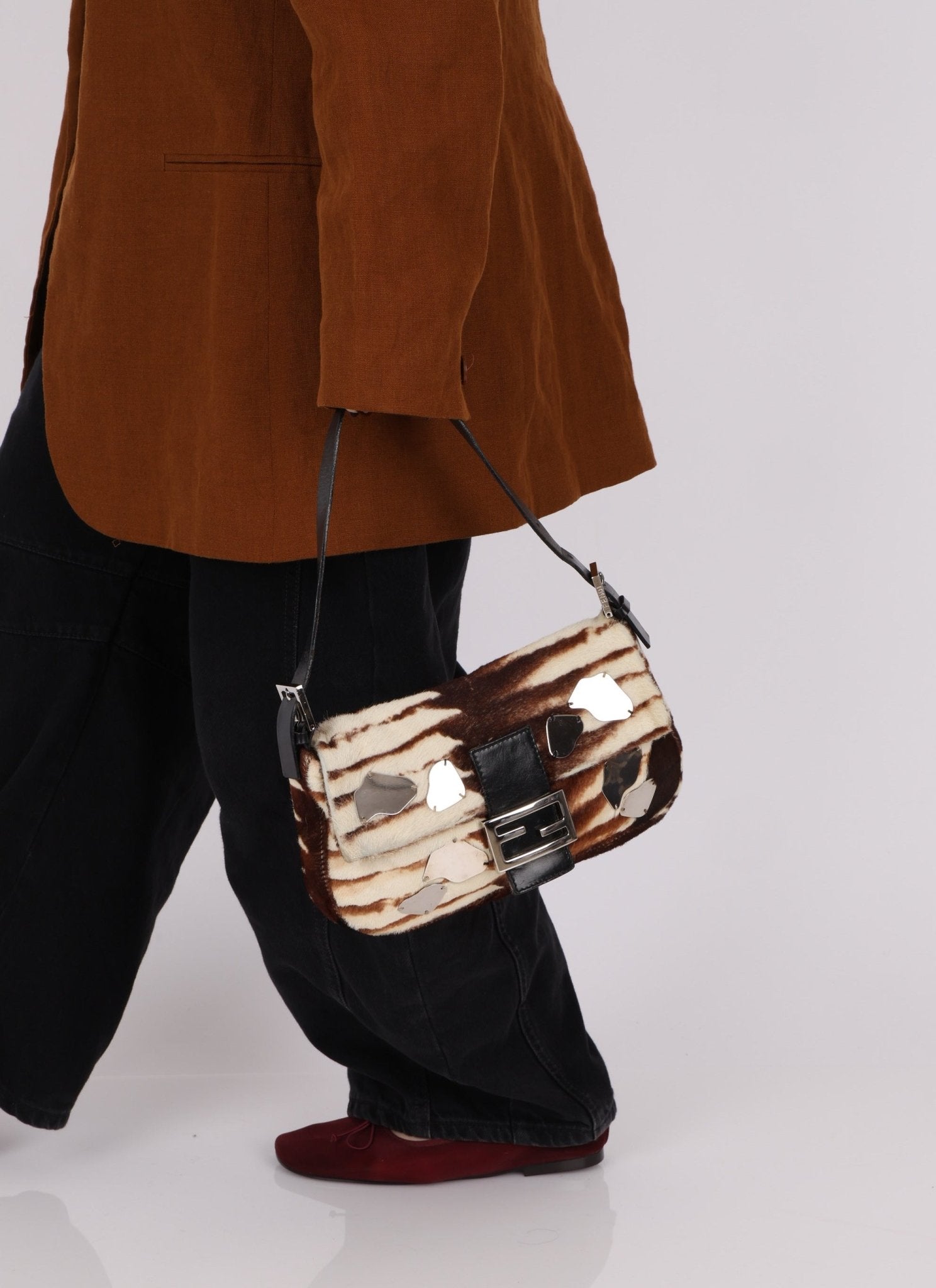 Rare Fendi Ponyhair Mirror Baguette - FashioNica