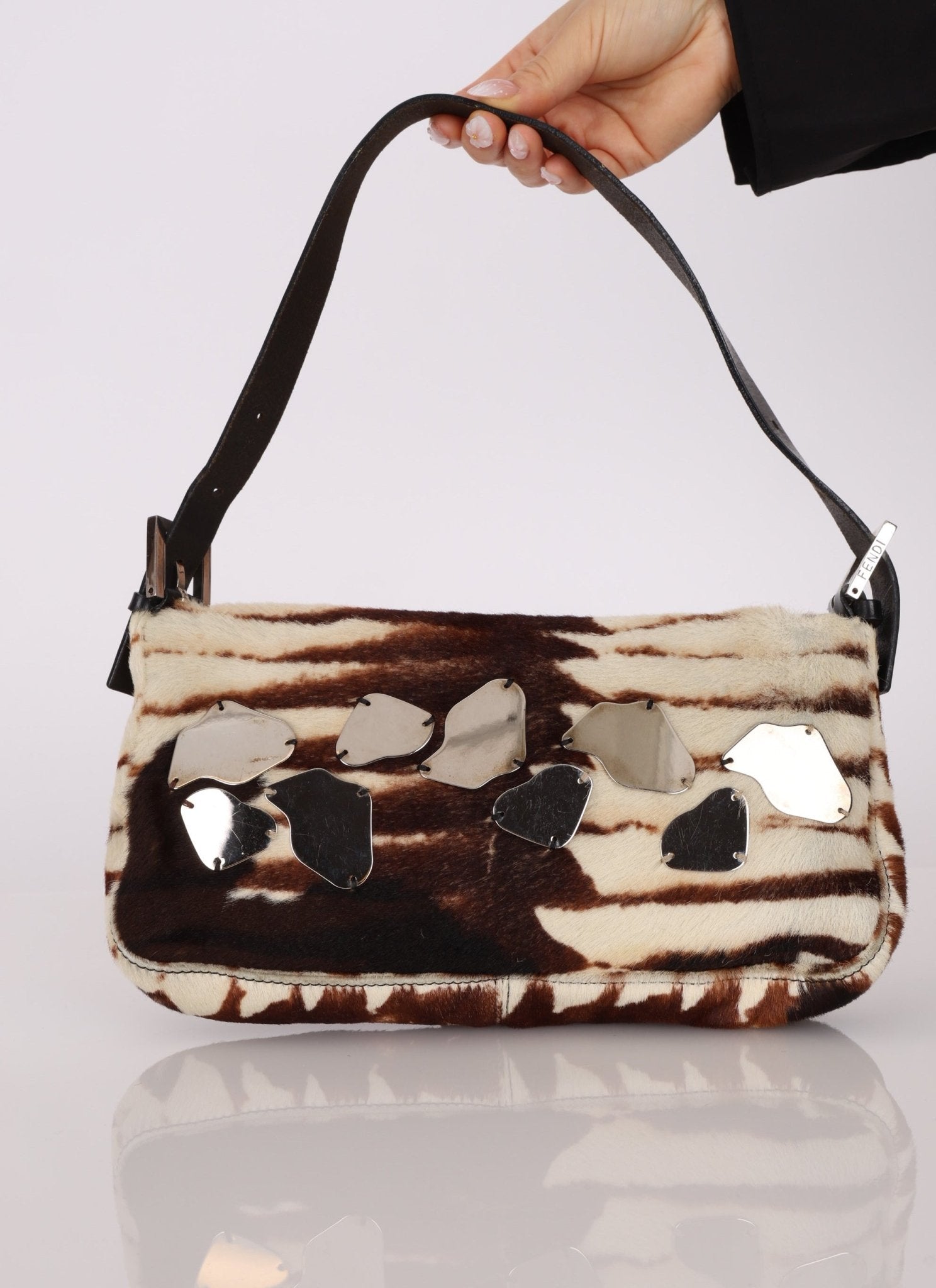 Rare Fendi Ponyhair Mirror Baguette - FashioNica