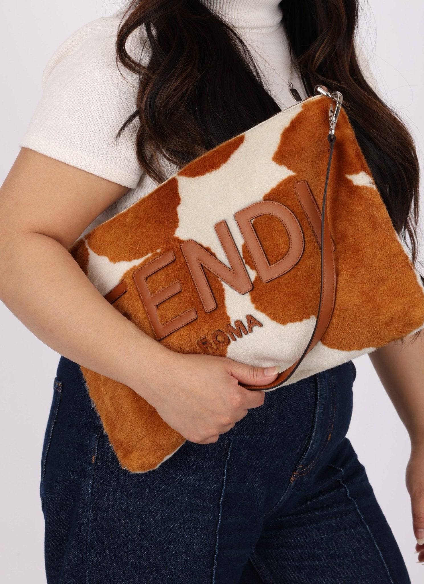 Rare Fendi Ponyhair Shoulder Bag - FashioNica