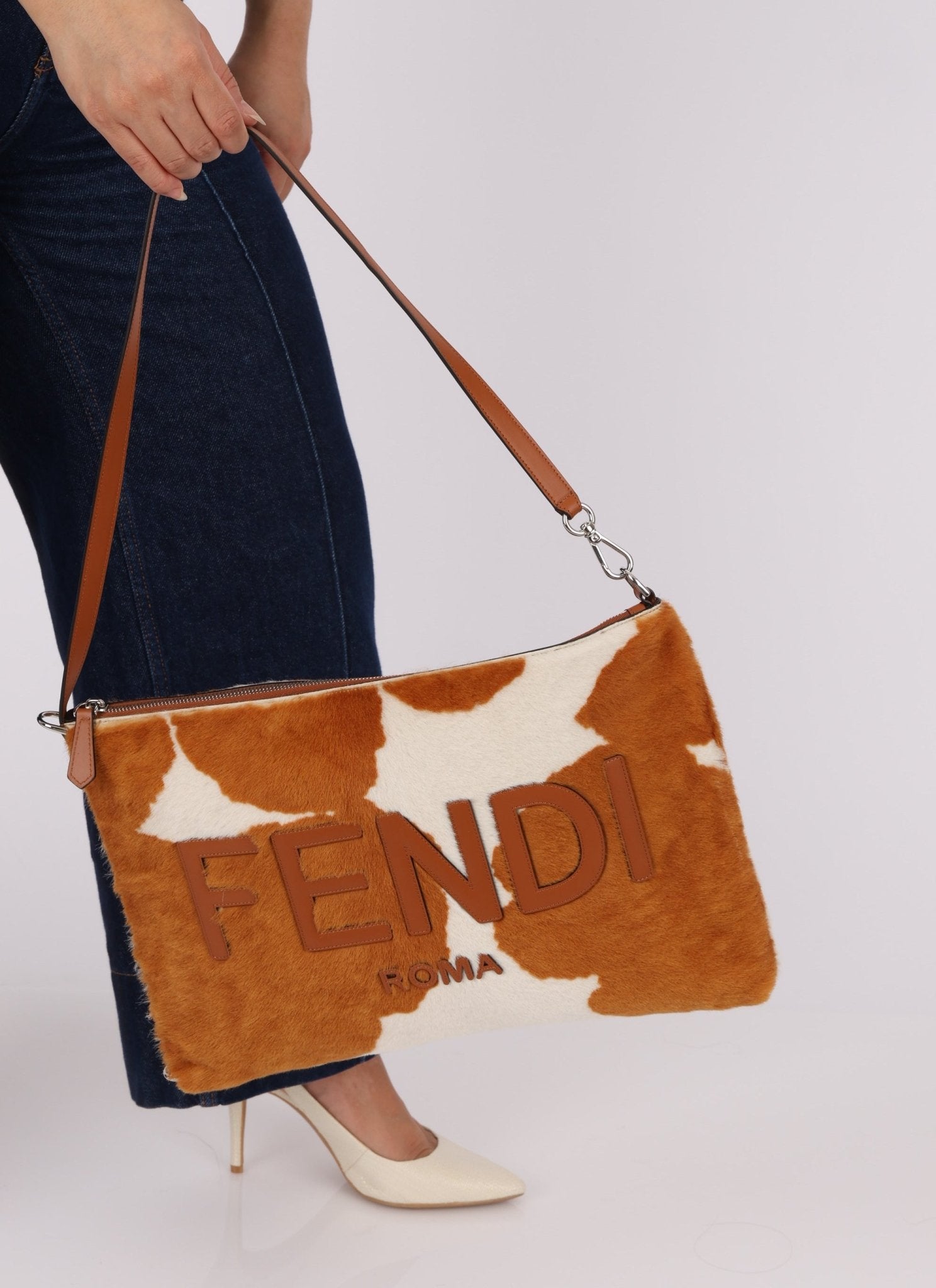 Rare Fendi Ponyhair Shoulder Bag - FashioNica