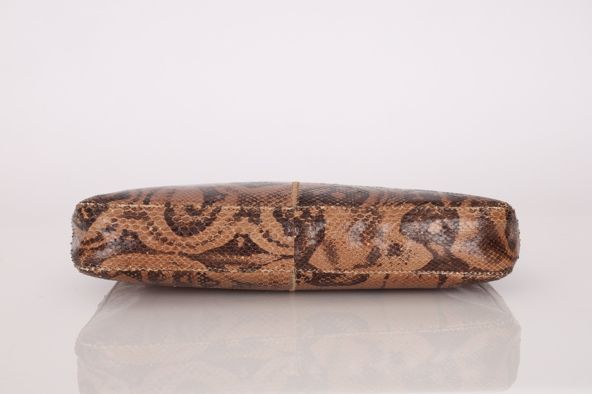 Rare Fendi Python Palmier Shoulder Bag - FashioNica