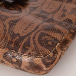 Rare Fendi Python Palmier Shoulder Bag - FashioNica