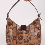 Rare Fendi Python Palmier Shoulder Bag - FashioNica