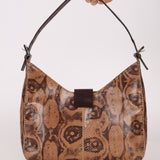 Rare Fendi Python Palmier Shoulder Bag - FashioNica