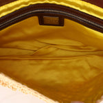 Rare Fendi Raffia & Marble Baguette - FashioNica