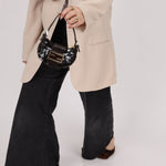 Rare Fendi Sequin Mini Croissant - FashioNica