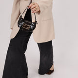 Rare Fendi Sequin Mini Croissant - FashioNica