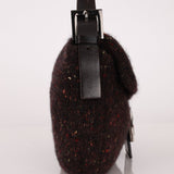 Rare Fendi Speckled Wool Baguette with Granite Stone - FashioNica