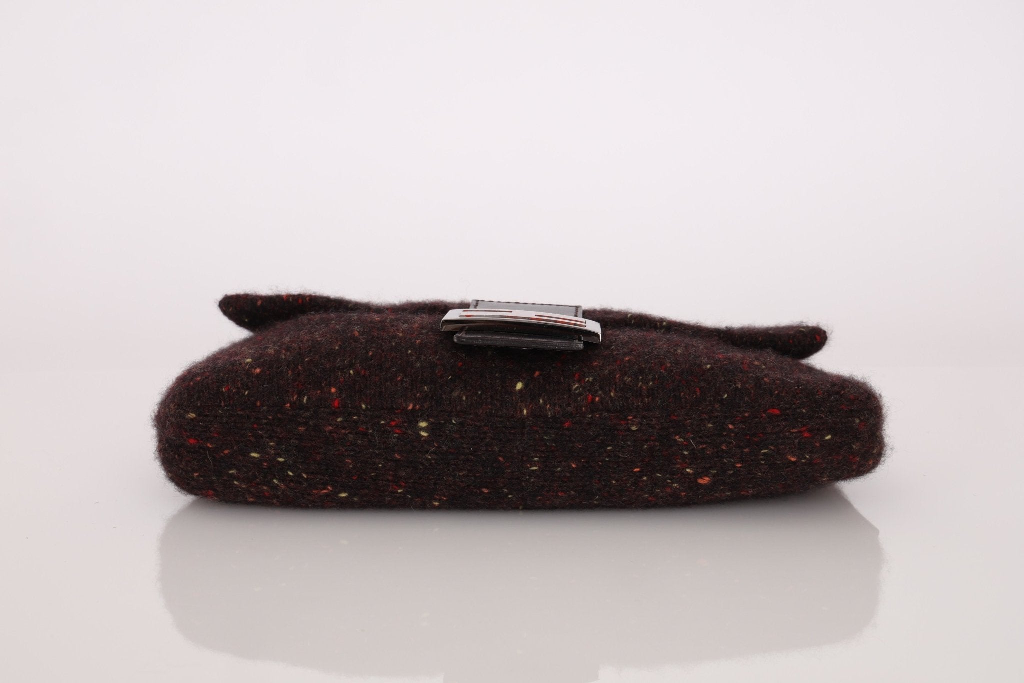 Rare Fendi Speckled Wool Baguette with Granite Stone - FashioNica