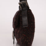 Rare Fendi Speckled Wool Baguette with Granite Stone - FashioNica