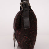 Rare Fendi Speckled Wool Baguette with Granite Stone - FashioNica