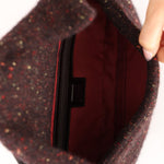 Rare Fendi Speckled Wool Baguette with Granite Stone - FashioNica