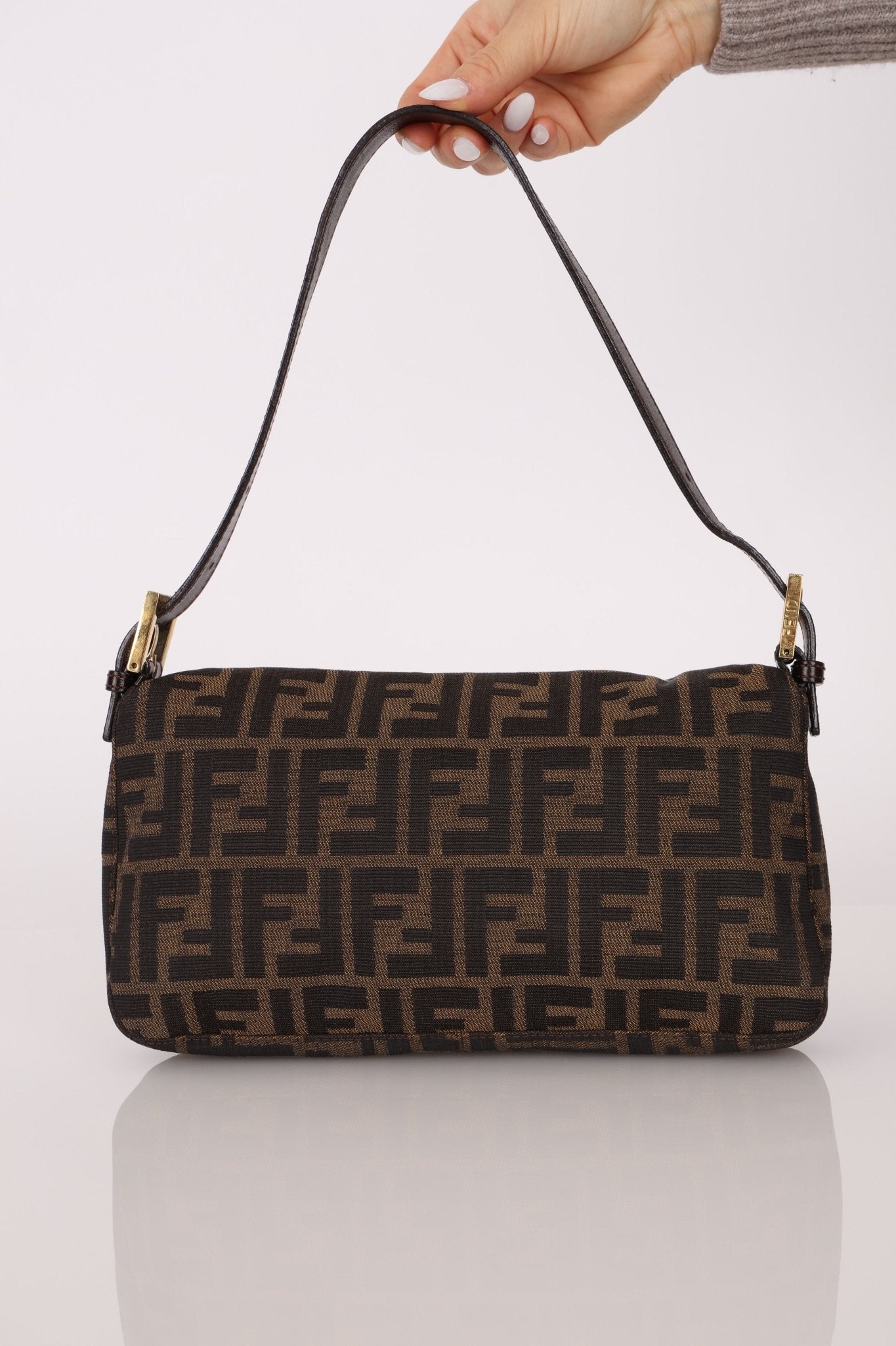 Rare Fendi Zucca Baguette GHW - FashioNica