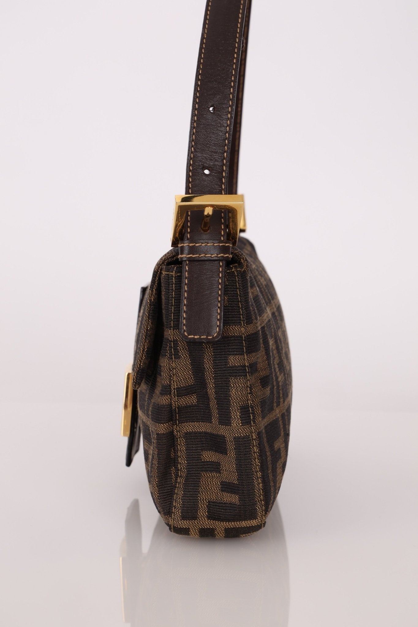 Rare Fendi Zucca Baguette GHW - FashioNica