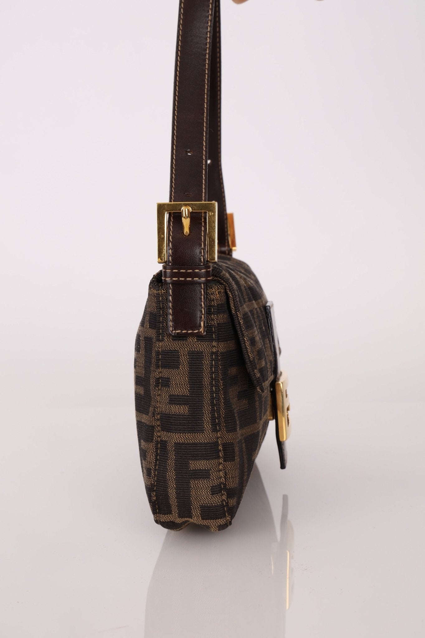 Rare Fendi Zucca Baguette GHW - FashioNica