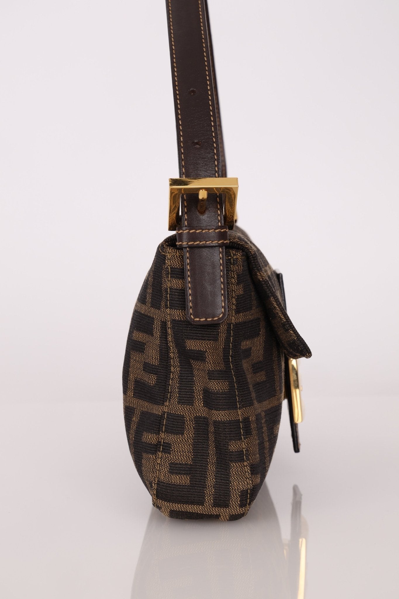 Rare Fendi Zucca Baguette GHW - FashioNica