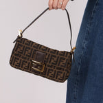 Rare Fendi Zucca Baguette GHW - FashioNica
