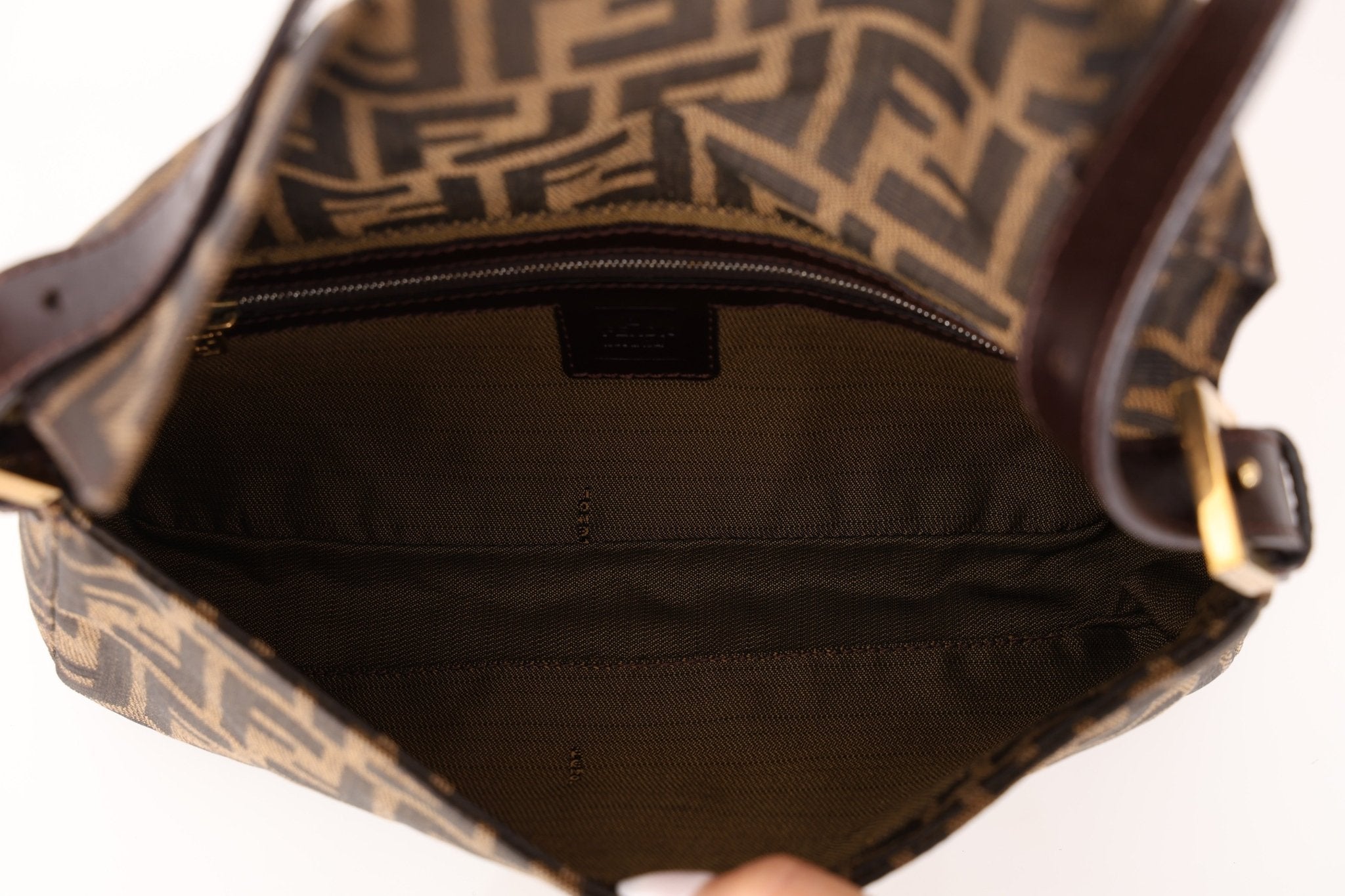 Rare Fendi Zucca Baguette GHW - FashioNica