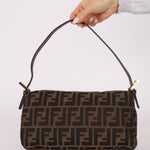 Rare Fendi Zucca Baguette GHW - FashioNica