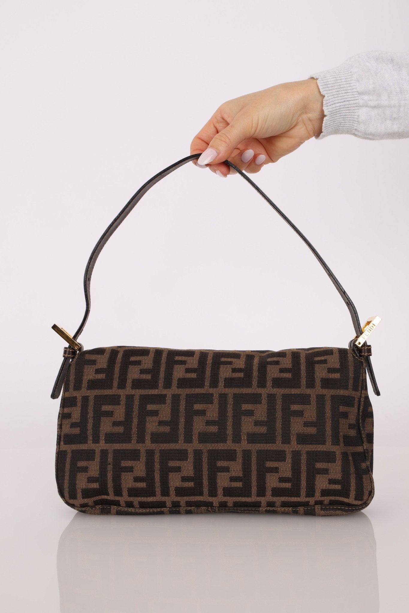 Rare Fendi Zucca Baguette GHW - FashioNica