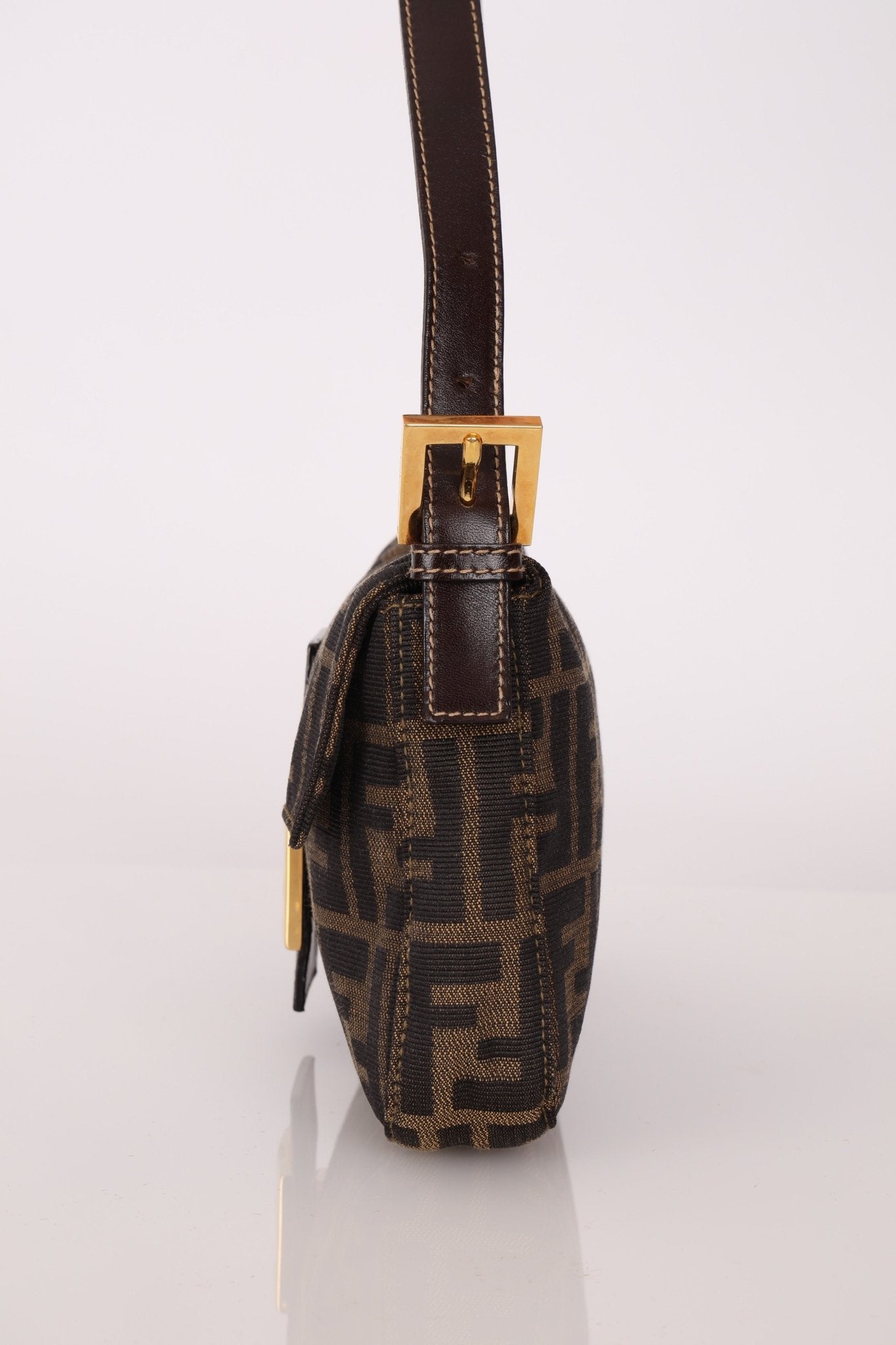 Rare Fendi Zucca Baguette GHW - FashioNica