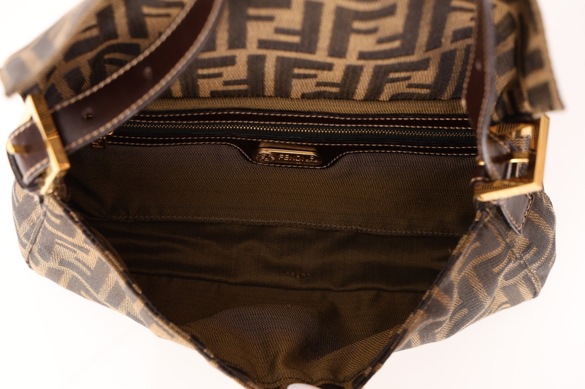 Rare Fendi Zucca Baguette GHW - FashioNica