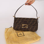 Rare Fendi Zucca Baguette GHW - FashioNica