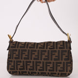Rare Fendi Zucca Baguette GHW - FashioNica